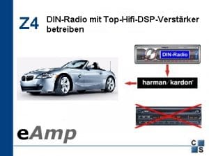 eAmp für BMW Z4 E85